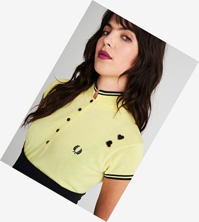 Fred Perry Amy Winehouse Foundation Knitted Shirt Pleteniny Damske Čierne | 738420LFQ