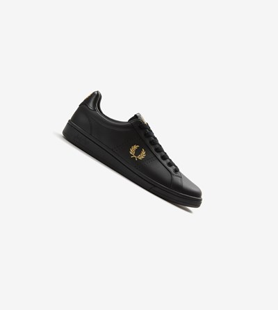 Fred Perry B721 Tenisky Panske Čierne | 039678HPJ