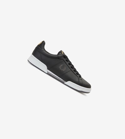 Fred Perry B722 Tenisky Panske Čierne | 720583RIV