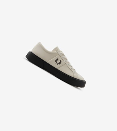 Fred Perry Exmouth Tenisky Panske Siva | 127068CQN