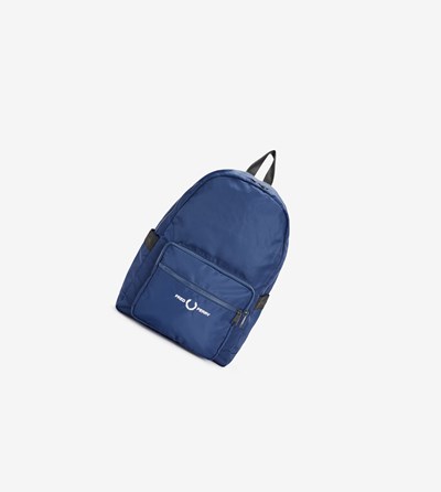 Fred Perry Grafika Tape Backpack Tasky Panske Námornícka Modrá | 419658EVT