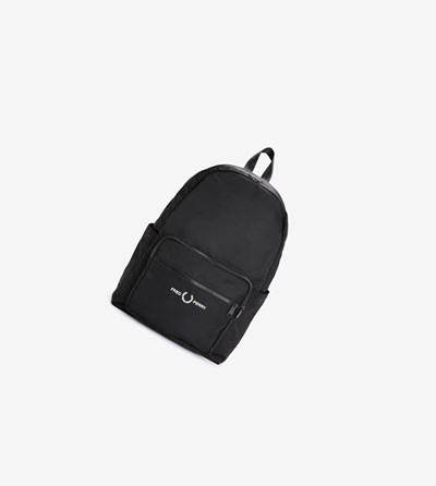 Fred Perry Grafika Tape Backpack Tasky Panske Čierne | 489635WCI