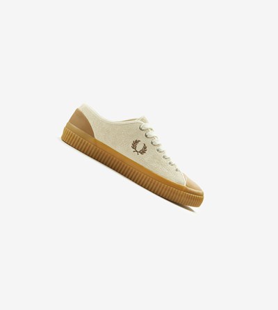 Fred Perry Hughes Low Tenisky Panske Biele | 827165HSV