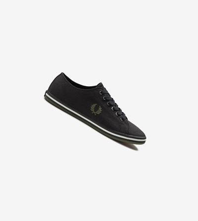 Fred Perry Kingston Tenisky Panske Čierne | 057389JYC