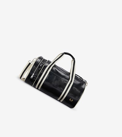 Fred Perry Klasické Barrel Bag Tasky Damske Čierne | 415023SDH