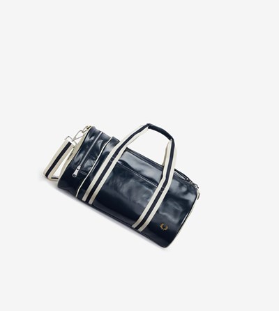 Fred Perry Klasické Barrel Bag Tasky Panske Námornícka Modrá | 792485FVJ