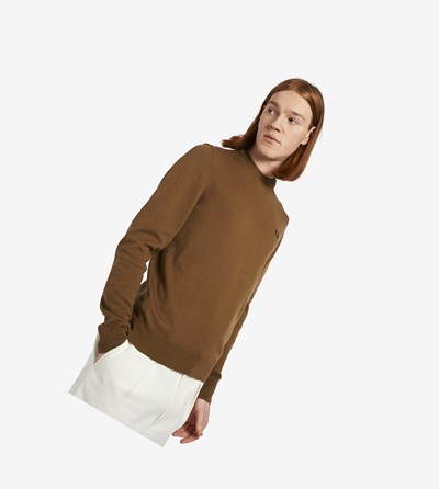 Fred Perry Klasické Crew Neck Jumper Pleteniny Panske Siva | 107326IKC