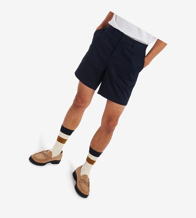 Fred Perry Klasické Sortky Panske Námornícka Modrá | 378152YAO
