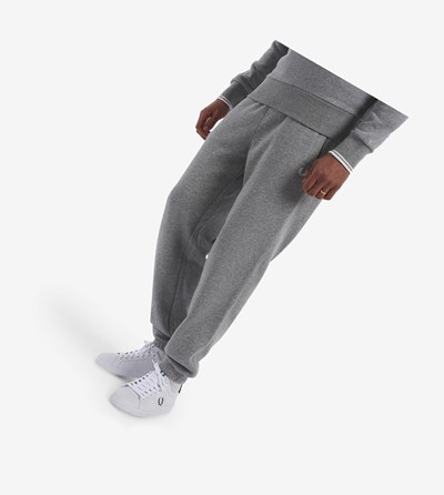 Fred Perry Loopback Sweatpants Nohavice Panske Siva | 379852ERW
