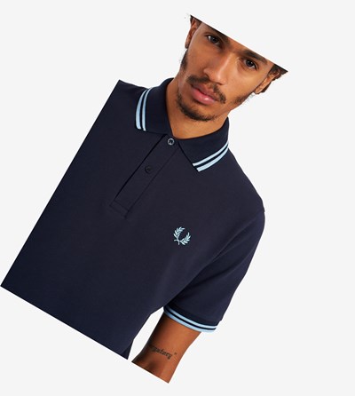 Fred Perry M12 Polokosele Panske Námornícka Modrá | 508234XMK