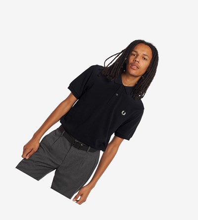 Fred Perry M6000 Polokosele Panske Námornícka Modrá Biele | 286170BWS