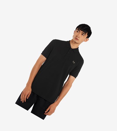 Fred Perry M6000 Polokosele Panske Čierne | 805721HUA