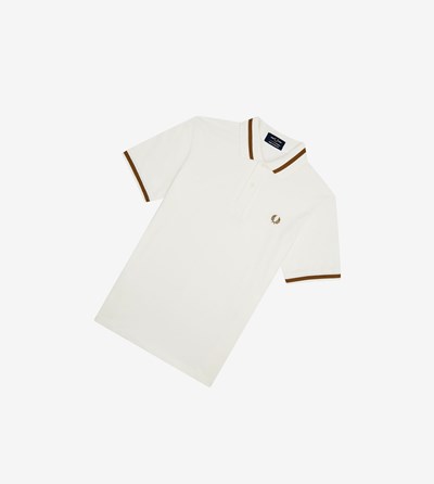 Fred Perry Made In England M2 Polokosele Panske Biele | 732165HUO