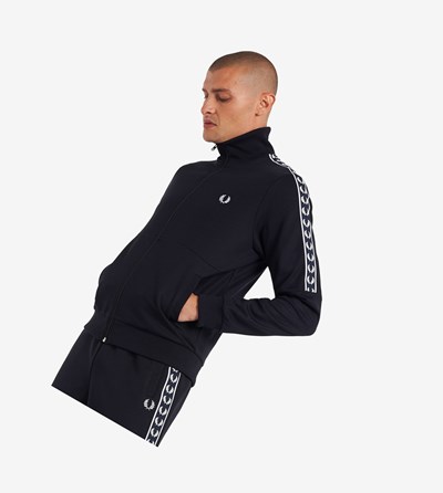 Fred Perry Panelled Taped Sportove Bundy Panske Námornícka Modrá | 803546QLE