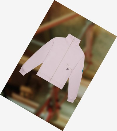 Fred Perry Raf Simons Patch Detail Sportove Bundy Panske Svetlo Ruzove | 687295CMD