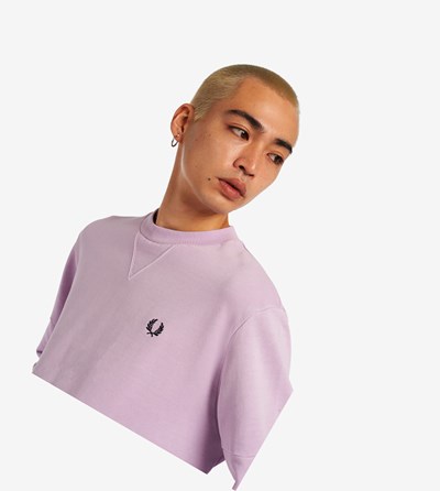 Fred Perry Reissues Pigment Dye Mikiny Panske Nachový | 287461TVJ