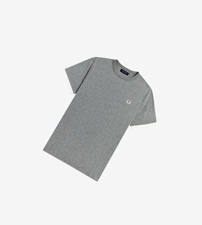 Fred Perry Ringer Tricko Panske Siva | 732150PRB