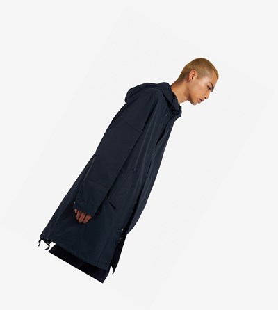 Fred Perry Shell Parka Bundy Panske Námornícka Modrá | 637051CWH