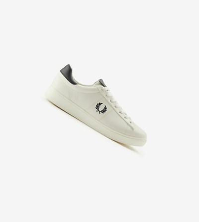 Fred Perry Spencer Tenisky Panske Biele | 127543WGB