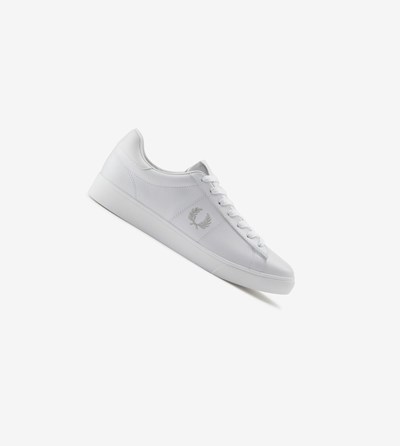 Fred Perry Spencer Tenisky Panske Biele | 347096DMJ