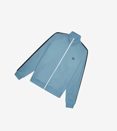 Fred Perry Taped Sportove Bundy Panske Siva Modre | 391275UTK