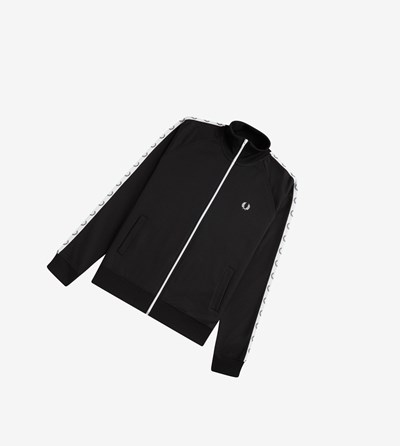 Fred Perry Taped Sportove Bundy Panske Čierne | 680142OCV